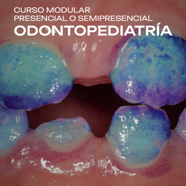 Curso modular en Odontopediatría. Presencial y semipresencial